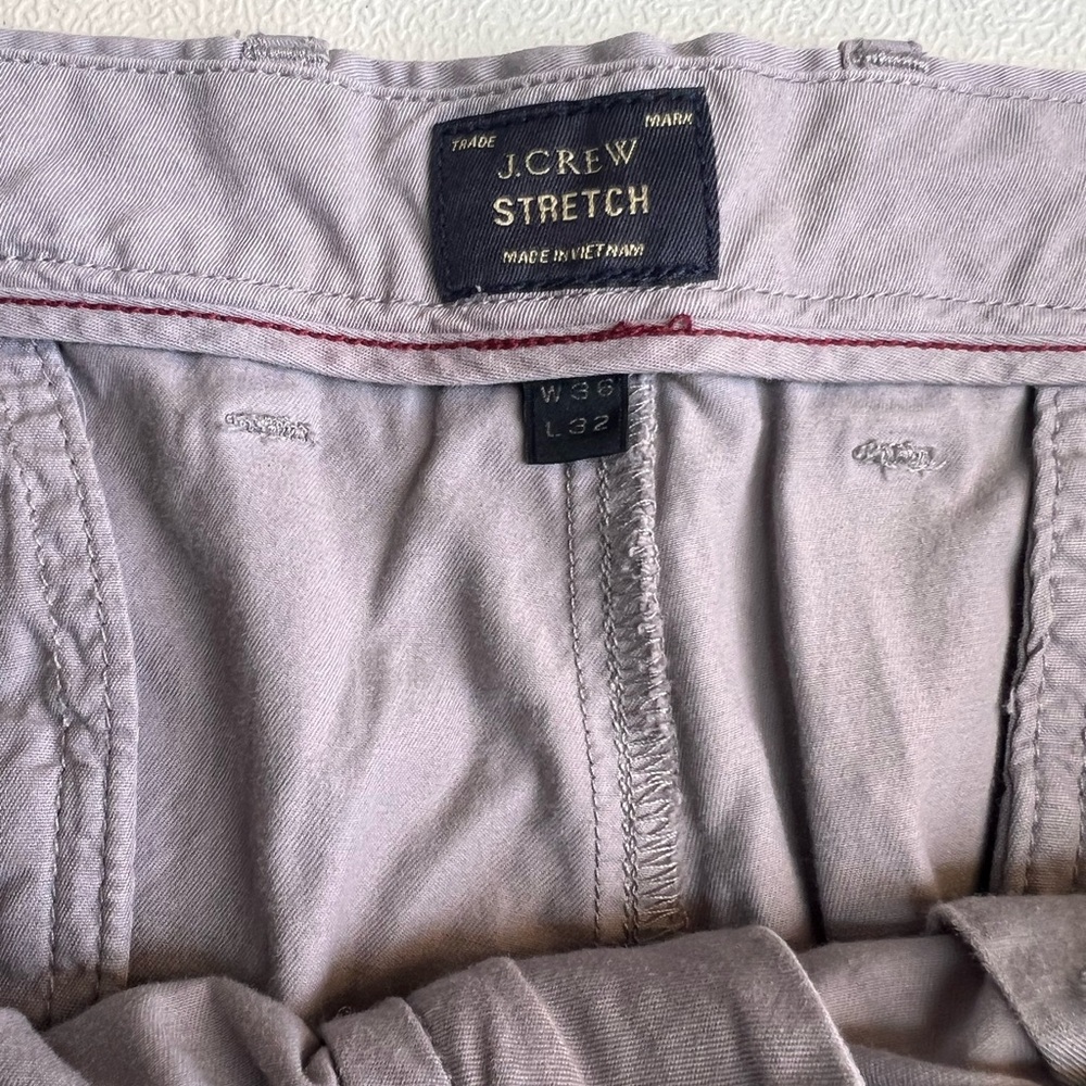 J.Crew Stretch Pants in Light Gray